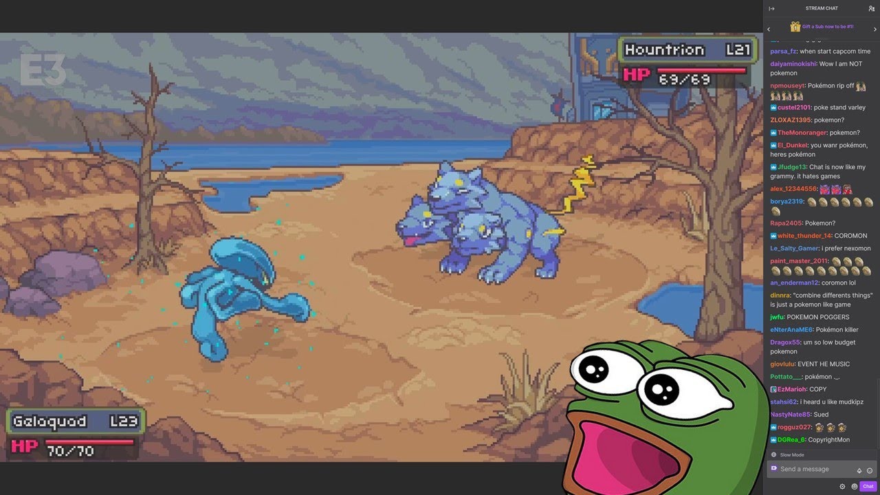 Twitch Chat Reacts to Coromon E3 Trailer Coromon videos