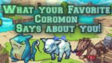 What your Favorite Coromon says about you!