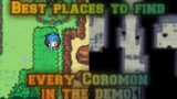 Best places to find Every Coromon in the demo!