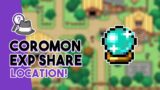 Coromon BOTH EXP SHARE (Lazy and Sloth Gem) Locations!