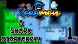AMAZING NEW Monster Collecting RPG! Coromon Hard Mode Playthrough Part 1: THERES A SHARK STARTER