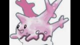 Me drawing corsola.