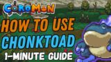 How to use CHONKTOAD! Competitive Coromon Moveset Guide!