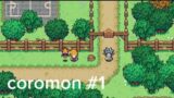 mendapatkan coromon pertama dan ke desa Hayville || coromon #1